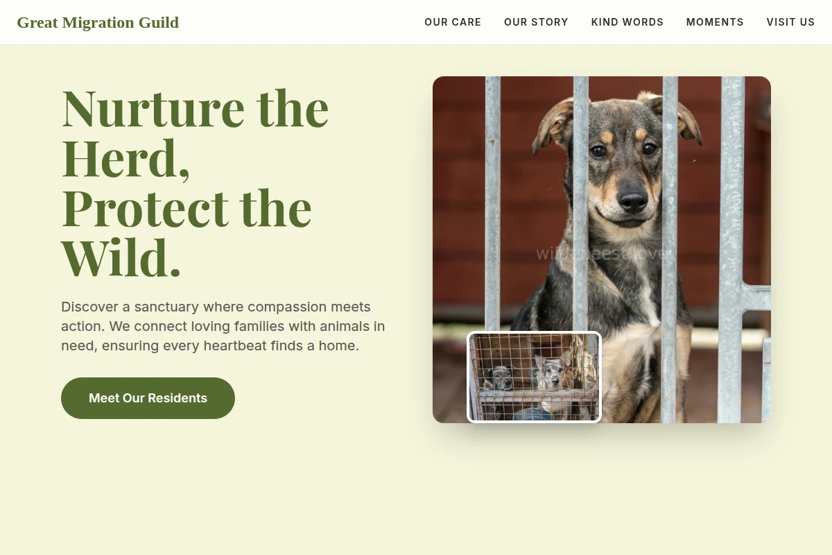 Canopy Animal Shelter