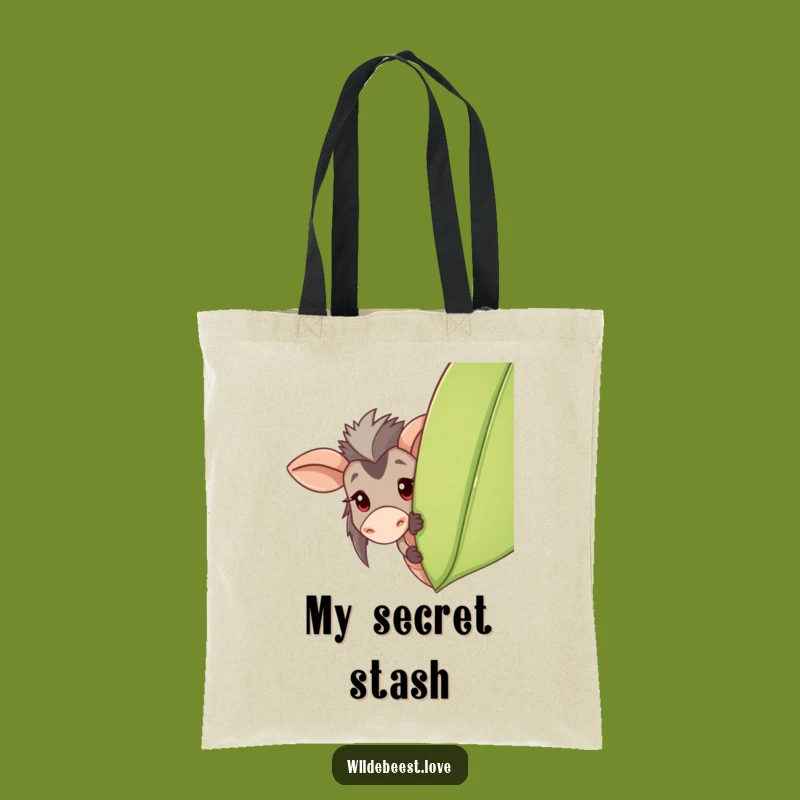 Funny Wildebeest Tote Bag: Carry Your Playful Spirit Anywhere